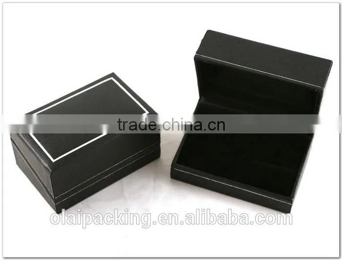 Promotional Jewelry ring case in black color