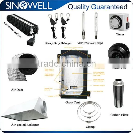 On Sale 5% off Factory Direct Supply SINOWELL Indoor Hydroponic Grow Room Complete Kit