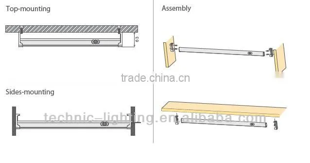 battery operated led wardrobe light,led closet light for clothes hanging,led wardrobe light with PIR sensor switch