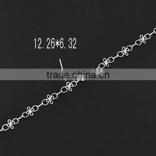 Golden and Silver Brass DIY Link Chain Used for Jewelry, Handbag