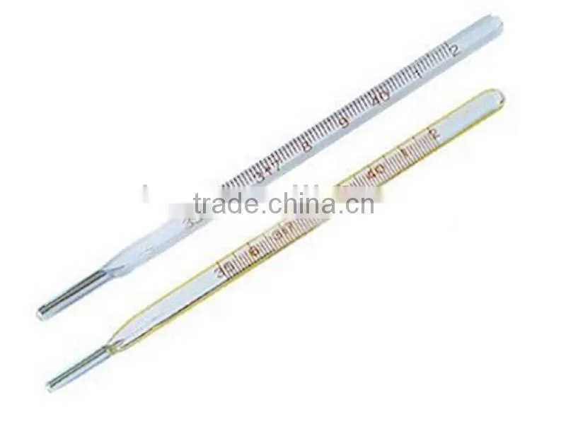 High Quality Good Price Medical Mercury Oral Glass Thermometer DT-09