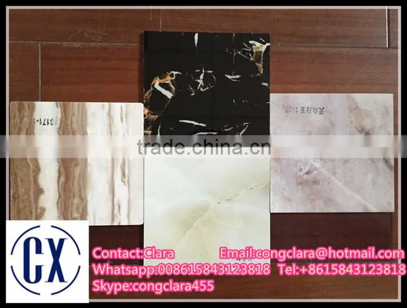 PVC marble panel PVC UV sheet marble board