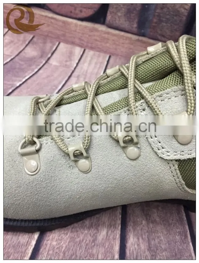 Wholesale Leather rubber sole fashion military combat army tactical boots
