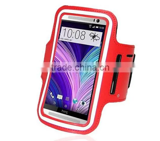 Gym Sport Armband Pouch Case For HTC One M8/HTC One M7