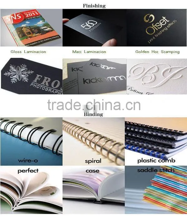 Hongkong Business Notebook printing with pen