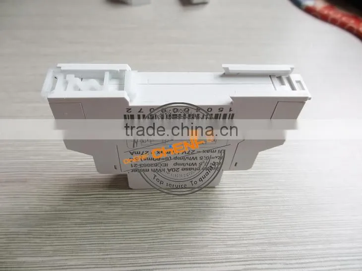 High Quality 120v 60hz 35mm Standard Din Rail Wattmeter , Solar System Use Single-phase Power Watt Meter