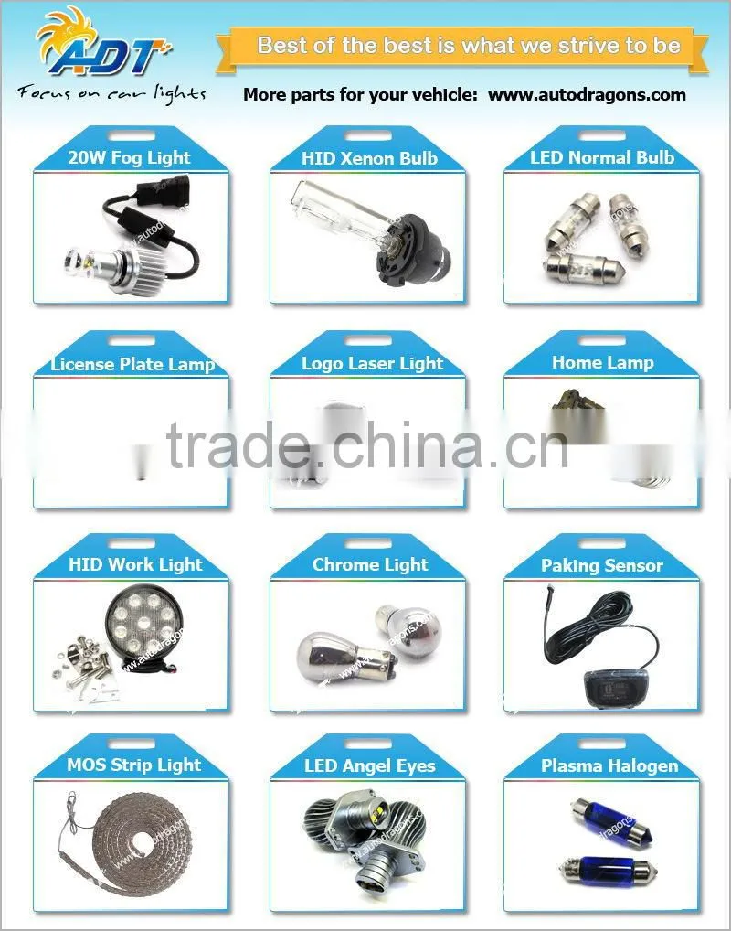 ADT factory price 12V PY24W 80w LED Light Bulbs