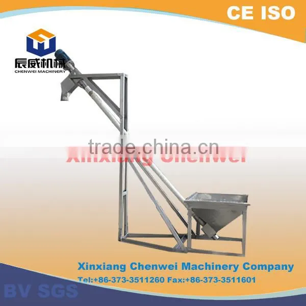 China Chenwei supply competitive price screw auger conveyor with horizontal tub