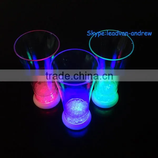 LED Beverage Cup Plastic Drink Cup Flashing 350 ML Juice Cup