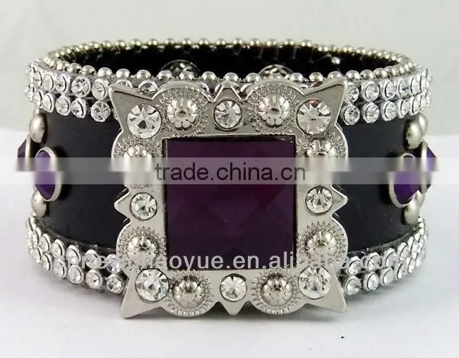 2013 Hot Sale Genuine Leather Bracelet Anchor Bracelet