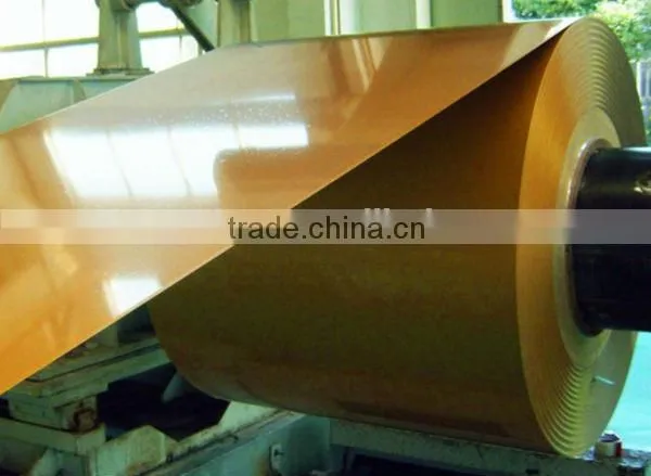 Roll type cold rolling pe pvdf colour painted aluminum coil