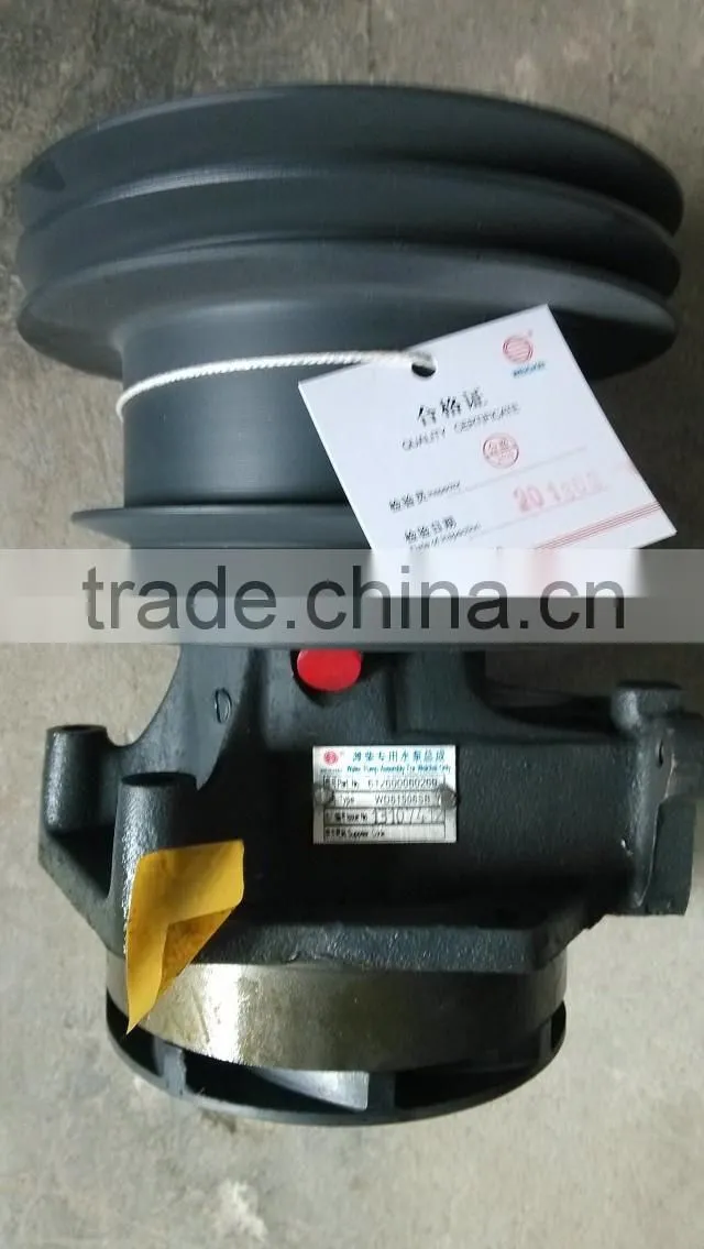 Howo truck parts hot sales VG1062060351 water pump