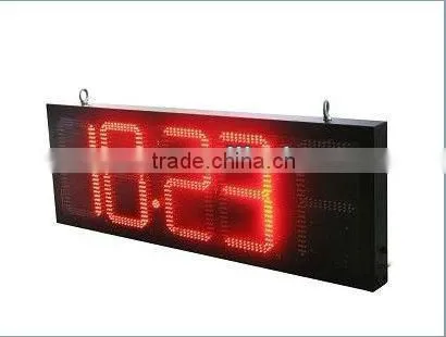 12 inches outdoor waterproof wifi wireless LED digital temperature humidity time date display