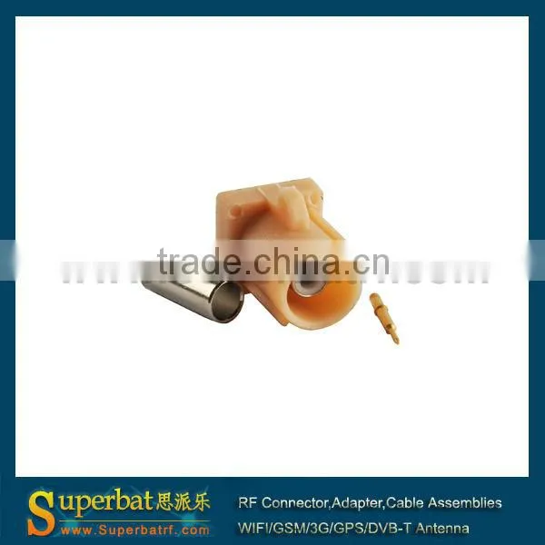 Fakra Crimp BLUETOOTH BEIGE FAKRA CONNECTOR MALE for RG174