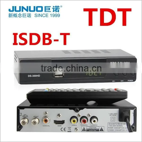 2016 bestselling manufacture OEM HD MEPG4 Digital TV Box ISDB-T Set Top Box Japan Brazil Argentina Peru Venezuela