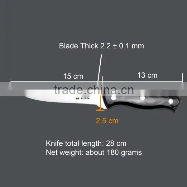 Hot sale wooden handle boning knife with cheap price