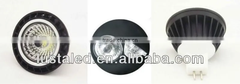 3 Years Warranty, Multifaceted Lens with COB LED, Bridgelux Chips, AC/DC 12V, 3 Watt LED Spotlight