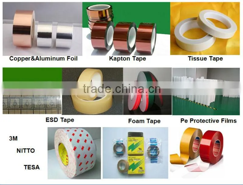 Black Acetate Cloth Tape with Insulation Performance