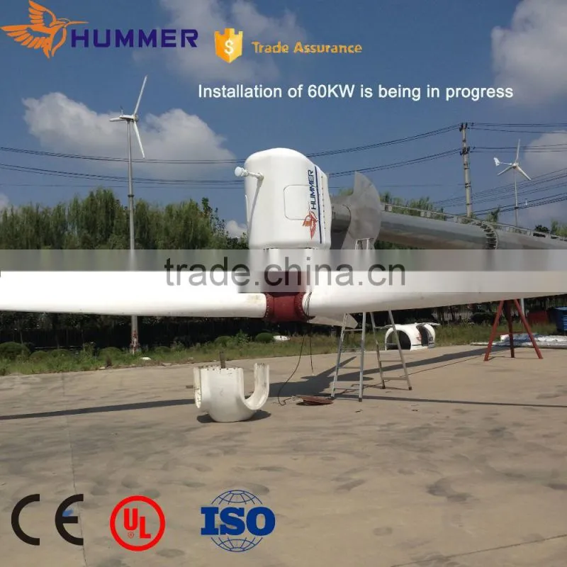 2015 the newest style Grid connected 60kWmagnetic power generator