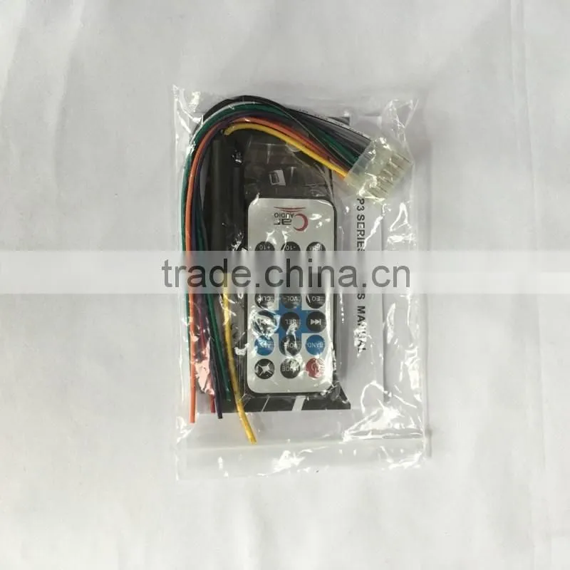 2016 Hot Sale Fixed Panel Car Radio Audio MP3 Player with FM Aux USB