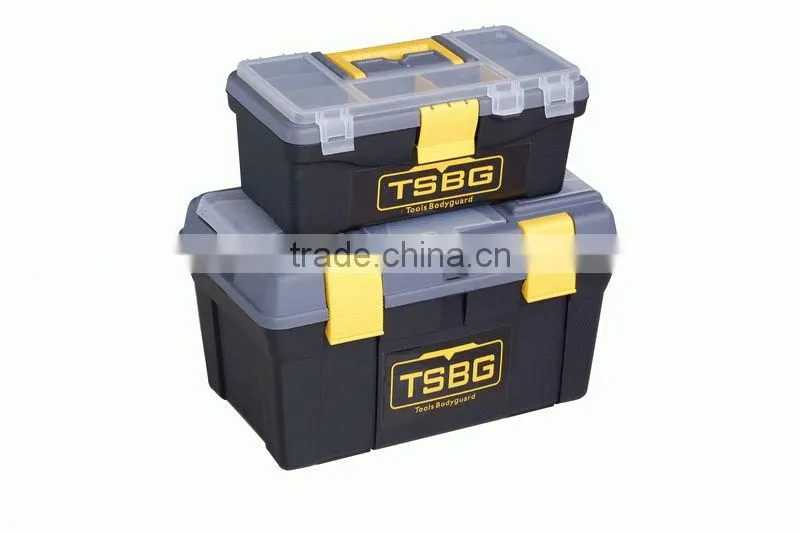 Eco-Friendly Plastic toolbox set(2 in 1)