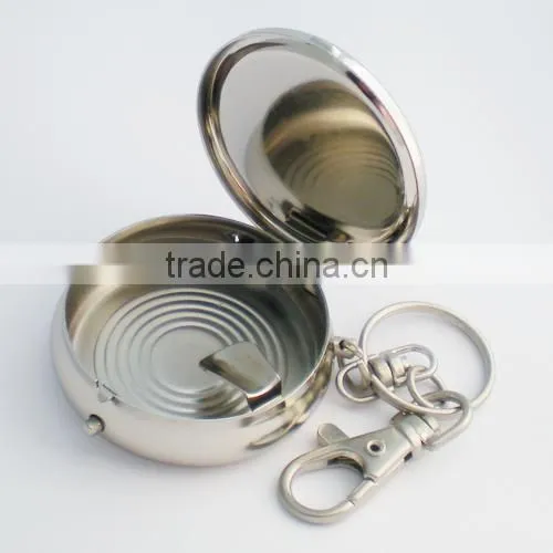 V-MPB10 Decorative metal pill box with keychain