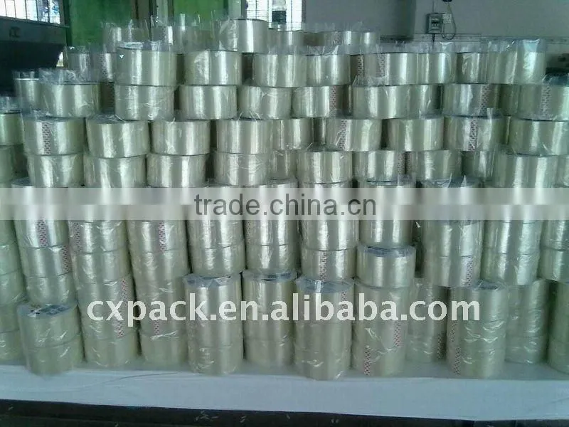 13 Years Factory Price crystal transparent cello tape bopp packing tape