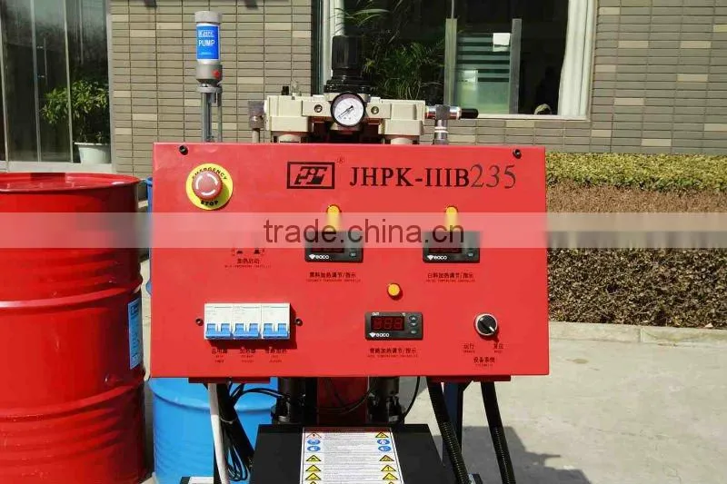 2015 the lastest polyurethane spray foam machine JHPK-IIIB