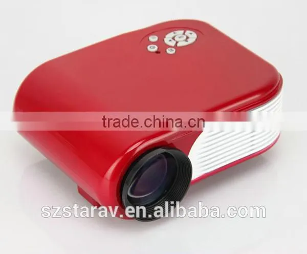 cheapest connect conputer mini led projector mobile phone projector with 1080p supported