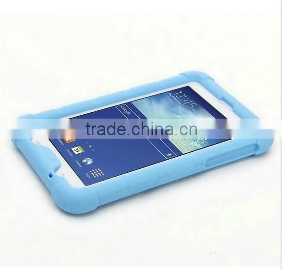 For Galaxy Tab 4 Lite 7.0 T116 silicone rugged cover case for Samsung Galaxy Tab 3 Lite 7.0 SM-T110/T111 Tab E 7 inch case