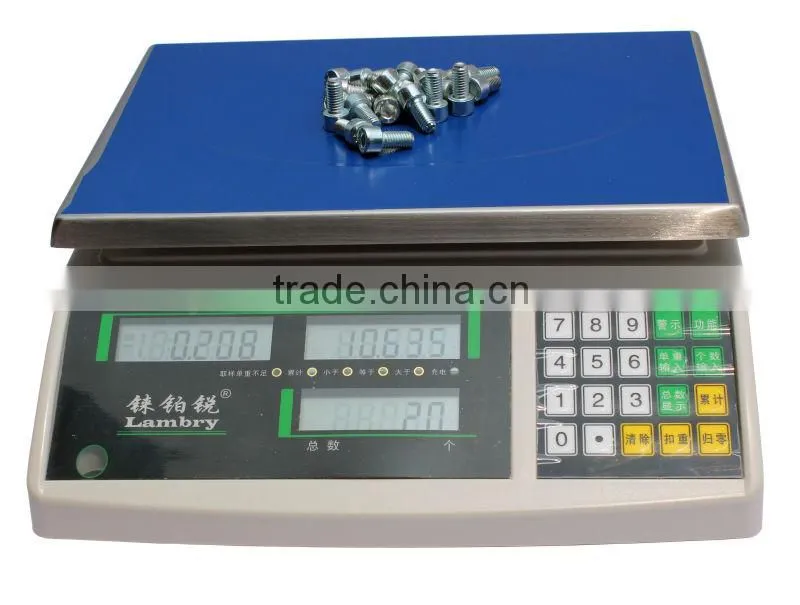 Desktop counting scale/counting scale/number scale