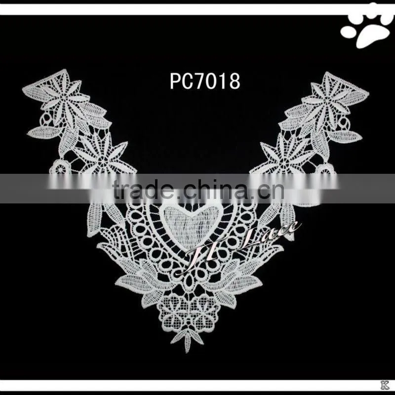 polyester neck lace for dress(PC7020)