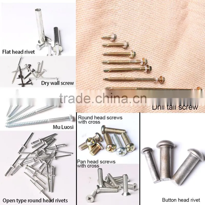 Thread rod, nut , screw