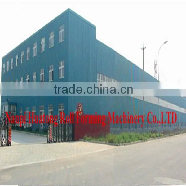 Automatic double layer roof roll forming machine