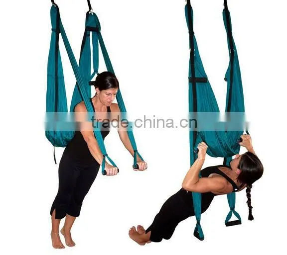 Retail Wholesale Portable Heavy Duty Nylon Yoga Swing Hammocks