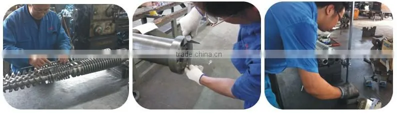 screw barrel for rubber cool feeding extruder