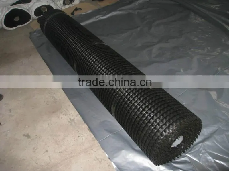 Bitumen Coated Fiberglass Geogrid (CE)