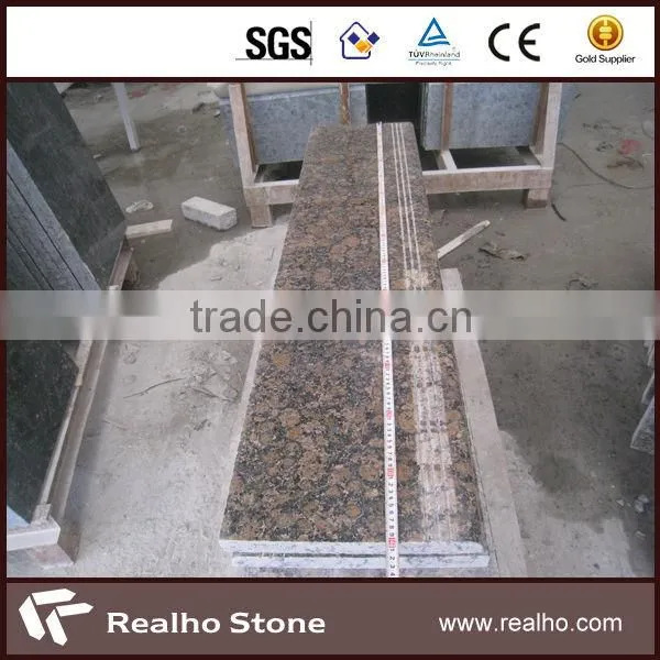 bullnose edges granite staircase