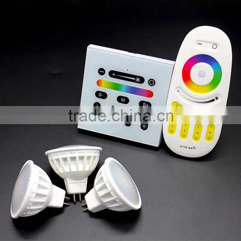 DC12V 2.4G 4W MR16 rgbw led Spotlight