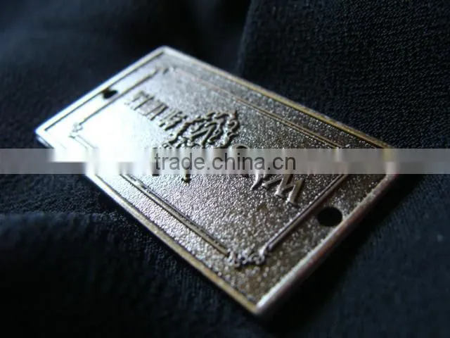 High quality custom metal logo for handbags
