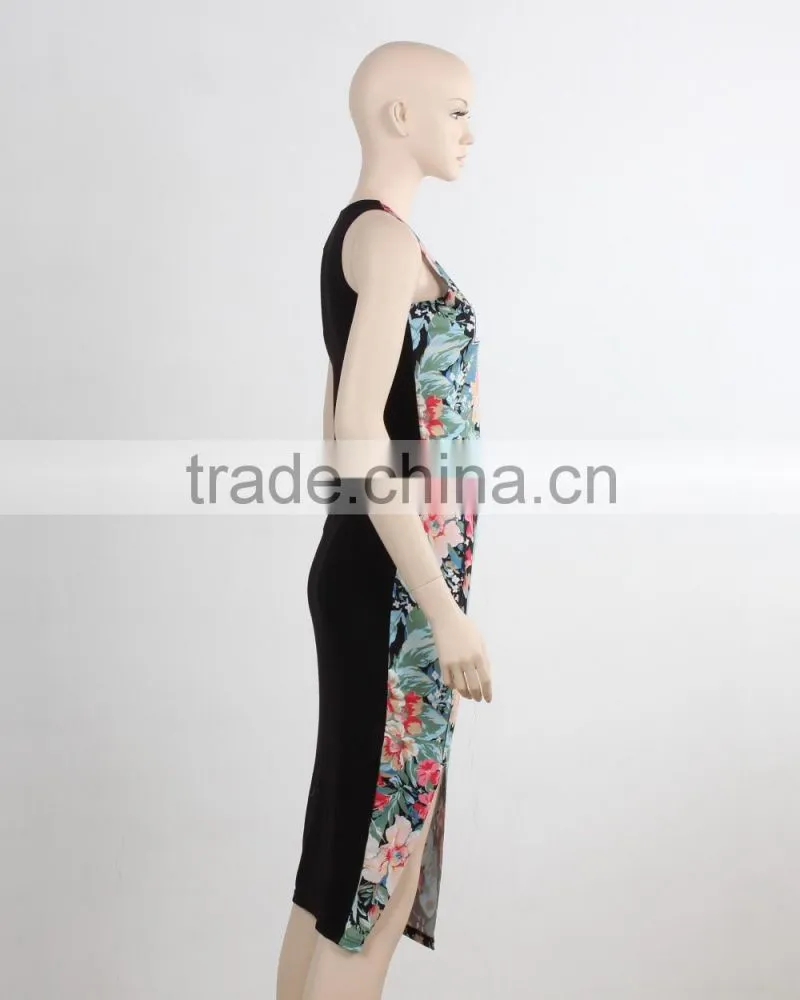 OEM&ODM supply dresses for women long designs two piece party dress evening dress 2016 fashion pint dress