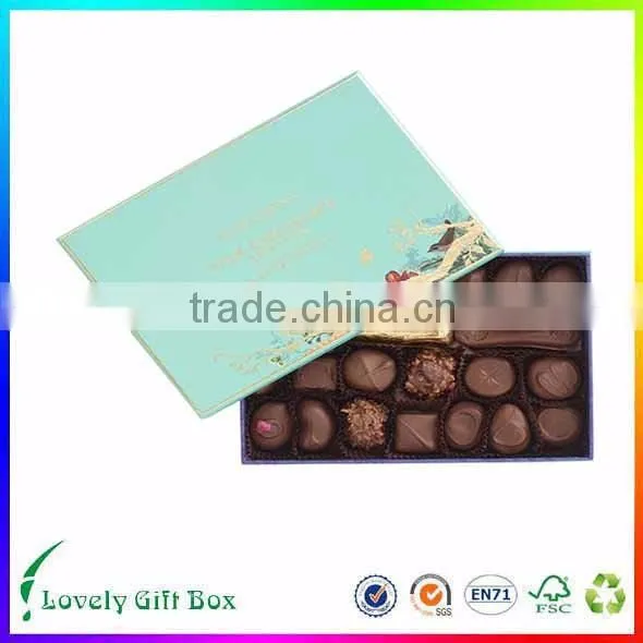 Hot sale beauty wholesale custom chocolate boxes packaging luxury