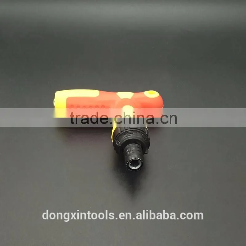 dual-purpose adjustable length ratchat screwdriver