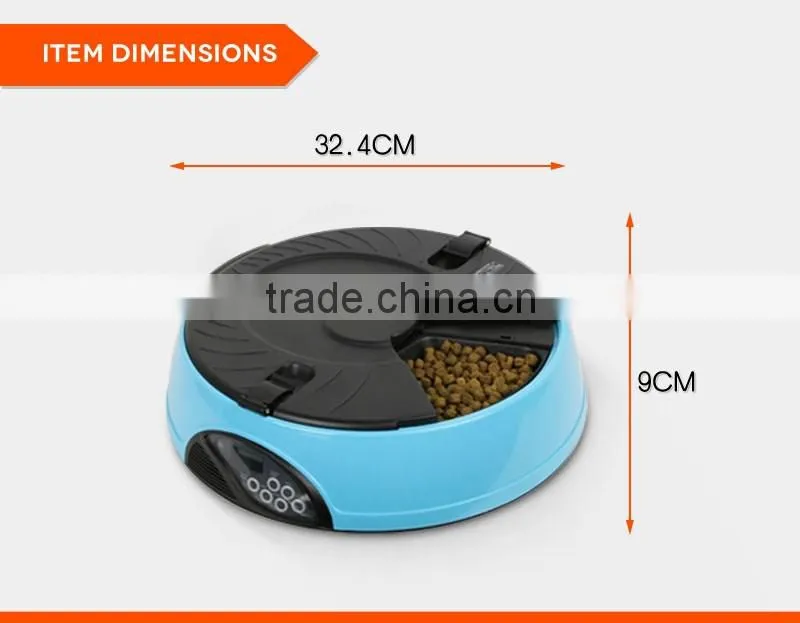 6 Meals LCD Automatic Pet Feeder