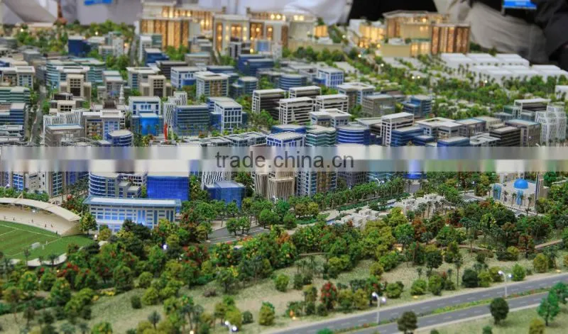Maquettes Architectural scale model of residential building/building scale model making