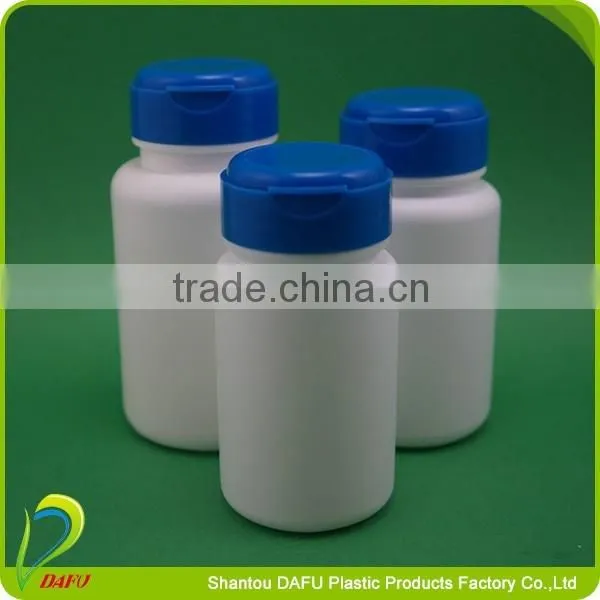 2016 Hot sales pharmaceutical empty 100ml medical white plastic bottle