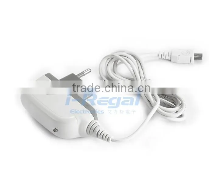 High quality travel charger dual color mini wall charger for mobile phone