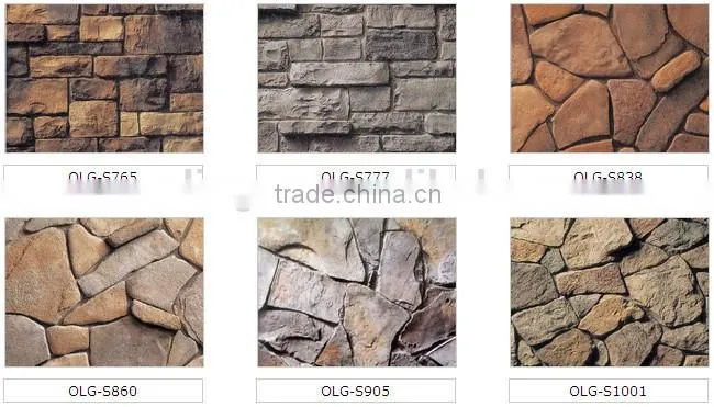 Artificial art stone for wall decoration