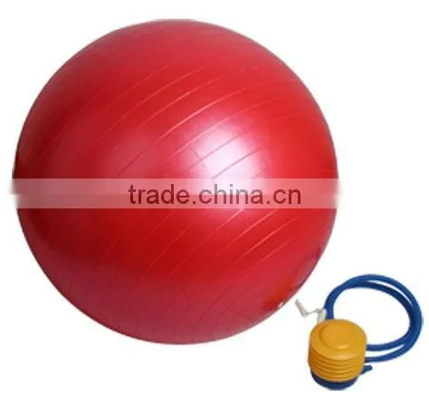 PVC exercise yoga ball,55cm,65cm,75cm,85cm,95cm available, EN71,phthalates-free