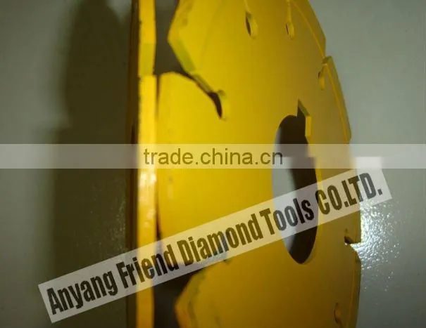 durable diamond knurling saw blade for road
